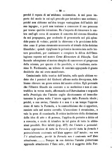 Il campo dei filosofi italiani periodico da esercitare i maestri liberamente e quel meglio che si potrà raccostarli fra loro