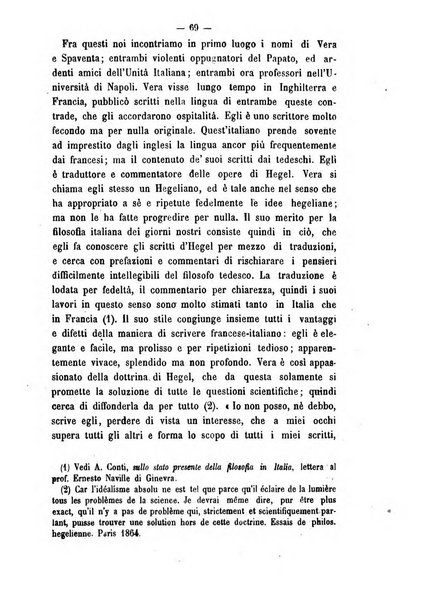 Il campo dei filosofi italiani periodico da esercitare i maestri liberamente e quel meglio che si potrà raccostarli fra loro