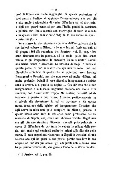 Il campo dei filosofi italiani periodico da esercitare i maestri liberamente e quel meglio che si potrà raccostarli fra loro