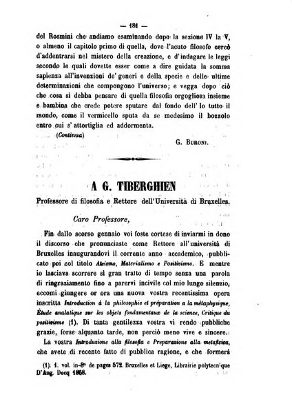 Il campo dei filosofi italiani periodico da esercitare i maestri liberamente e quel meglio che si potrà raccostarli fra loro