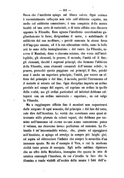 Il campo dei filosofi italiani periodico da esercitare i maestri liberamente e quel meglio che si potrà raccostarli fra loro