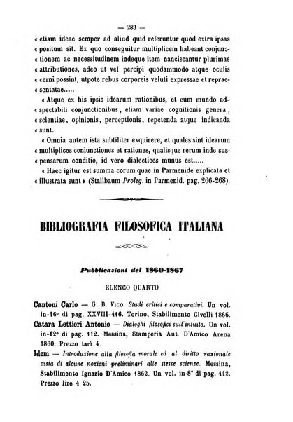 Il campo dei filosofi italiani periodico da esercitare i maestri liberamente e quel meglio che si potrà raccostarli fra loro