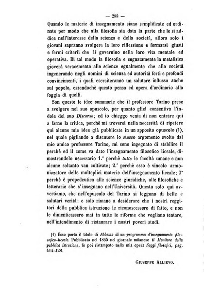 Il campo dei filosofi italiani periodico da esercitare i maestri liberamente e quel meglio che si potrà raccostarli fra loro