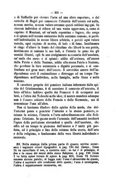 Il campo dei filosofi italiani periodico da esercitare i maestri liberamente e quel meglio che si potrà raccostarli fra loro