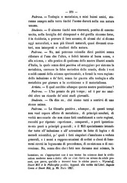 Il campo dei filosofi italiani periodico da esercitare i maestri liberamente e quel meglio che si potrà raccostarli fra loro