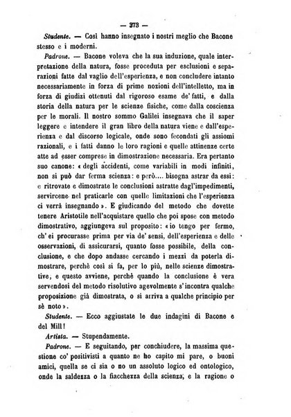 Il campo dei filosofi italiani periodico da esercitare i maestri liberamente e quel meglio che si potrà raccostarli fra loro