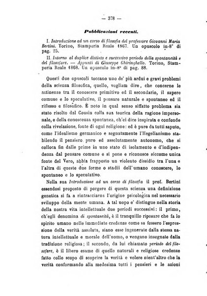 Il campo dei filosofi italiani periodico da esercitare i maestri liberamente e quel meglio che si potrà raccostarli fra loro