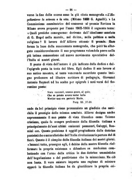 Il campo dei filosofi italiani periodico da esercitare i maestri liberamente e quel meglio che si potrà raccostarli fra loro