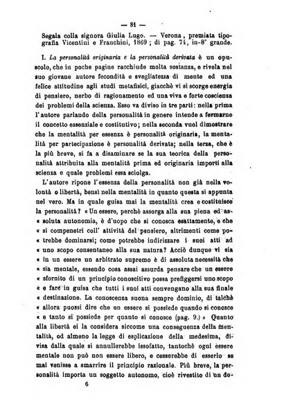 Il campo dei filosofi italiani periodico da esercitare i maestri liberamente e quel meglio che si potrà raccostarli fra loro