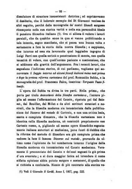 Il campo dei filosofi italiani periodico da esercitare i maestri liberamente e quel meglio che si potrà raccostarli fra loro