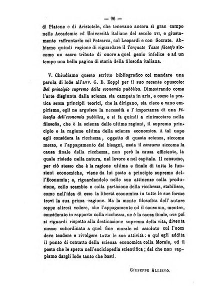 Il campo dei filosofi italiani periodico da esercitare i maestri liberamente e quel meglio che si potrà raccostarli fra loro