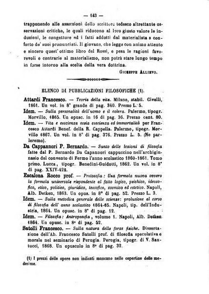 Il campo dei filosofi italiani periodico da esercitare i maestri liberamente e quel meglio che si potrà raccostarli fra loro