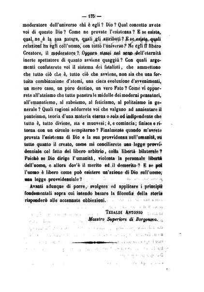 Il campo dei filosofi italiani periodico da esercitare i maestri liberamente e quel meglio che si potrà raccostarli fra loro