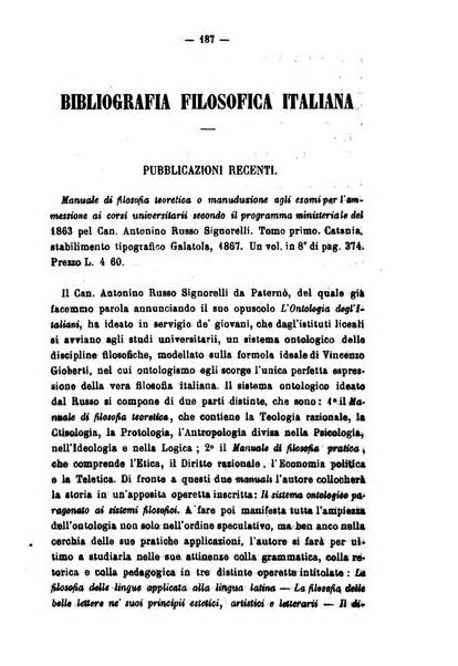 Il campo dei filosofi italiani periodico da esercitare i maestri liberamente e quel meglio che si potrà raccostarli fra loro