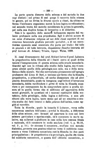 Il campo dei filosofi italiani periodico da esercitare i maestri liberamente e quel meglio che si potrà raccostarli fra loro