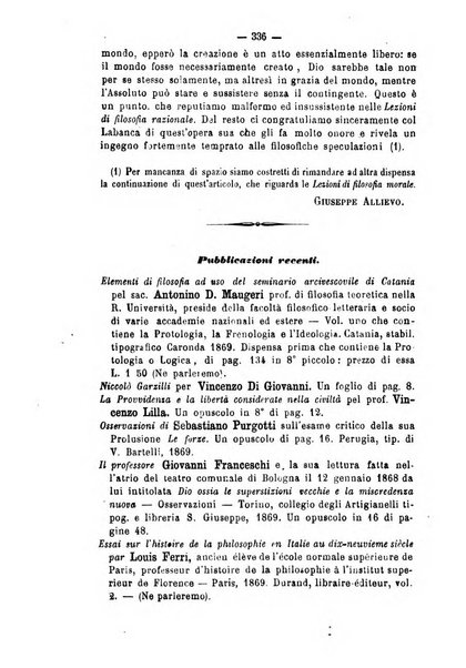 Il campo dei filosofi italiani periodico da esercitare i maestri liberamente e quel meglio che si potrà raccostarli fra loro