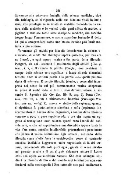 Il campo dei filosofi italiani periodico da esercitare i maestri liberamente e quel meglio che si potrà raccostarli fra loro