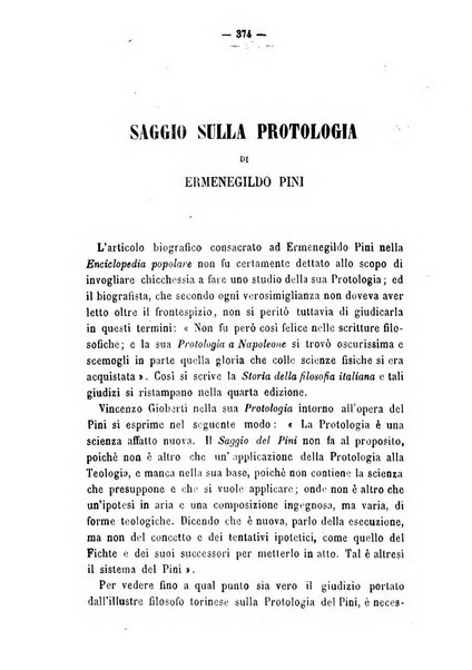 Il campo dei filosofi italiani periodico da esercitare i maestri liberamente e quel meglio che si potrà raccostarli fra loro