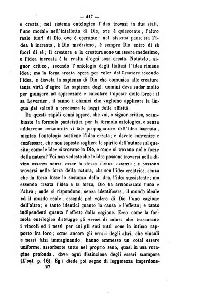 Il campo dei filosofi italiani periodico da esercitare i maestri liberamente e quel meglio che si potrà raccostarli fra loro