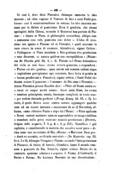 Il campo dei filosofi italiani periodico da esercitare i maestri liberamente e quel meglio che si potrà raccostarli fra loro