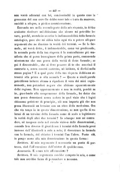 Il campo dei filosofi italiani periodico da esercitare i maestri liberamente e quel meglio che si potrà raccostarli fra loro