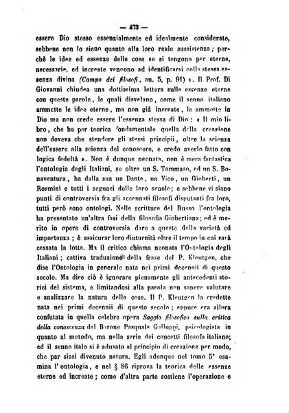 Il campo dei filosofi italiani periodico da esercitare i maestri liberamente e quel meglio che si potrà raccostarli fra loro