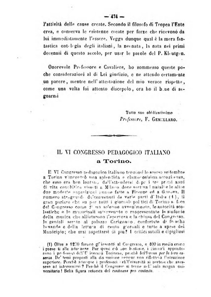 Il campo dei filosofi italiani periodico da esercitare i maestri liberamente e quel meglio che si potrà raccostarli fra loro