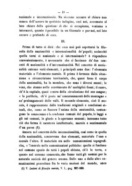 Il campo dei filosofi italiani periodico da esercitare i maestri liberamente e quel meglio che si potrà raccostarli fra loro