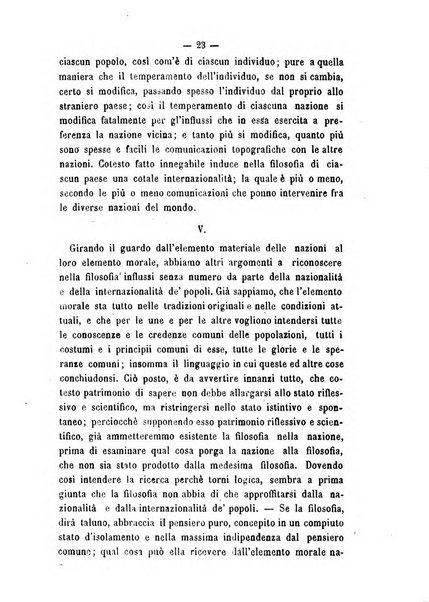 Il campo dei filosofi italiani periodico da esercitare i maestri liberamente e quel meglio che si potrà raccostarli fra loro