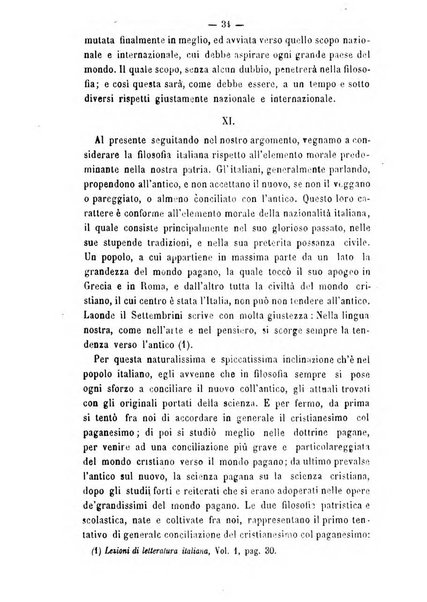 Il campo dei filosofi italiani periodico da esercitare i maestri liberamente e quel meglio che si potrà raccostarli fra loro