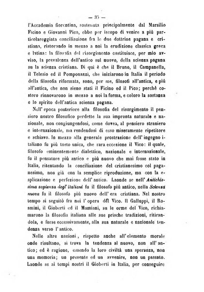 Il campo dei filosofi italiani periodico da esercitare i maestri liberamente e quel meglio che si potrà raccostarli fra loro