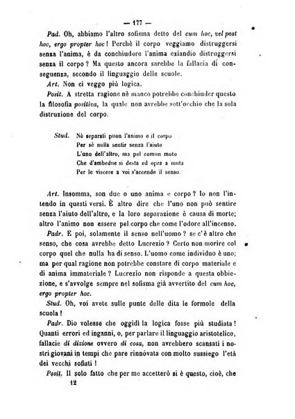 Il campo dei filosofi italiani periodico da esercitare i maestri liberamente e quel meglio che si potrà raccostarli fra loro