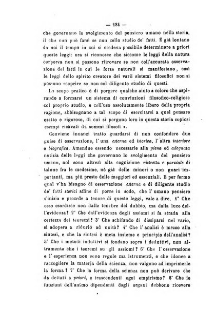 Il campo dei filosofi italiani periodico da esercitare i maestri liberamente e quel meglio che si potrà raccostarli fra loro