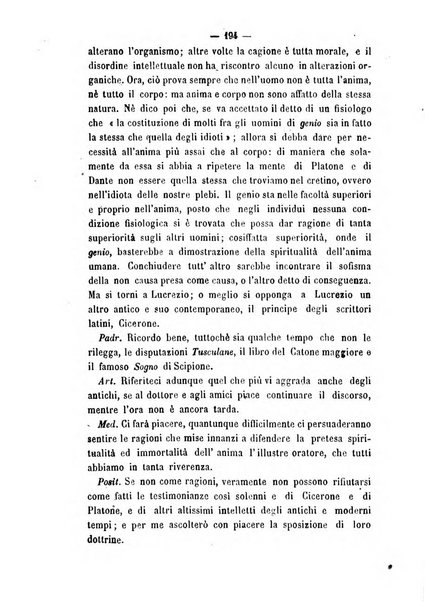 Il campo dei filosofi italiani periodico da esercitare i maestri liberamente e quel meglio che si potrà raccostarli fra loro