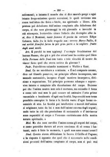 Il campo dei filosofi italiani periodico da esercitare i maestri liberamente e quel meglio che si potrà raccostarli fra loro