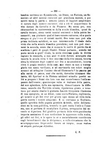 Il campo dei filosofi italiani periodico da esercitare i maestri liberamente e quel meglio che si potrà raccostarli fra loro