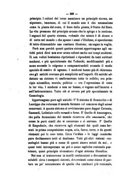 Il campo dei filosofi italiani periodico da esercitare i maestri liberamente e quel meglio che si potrà raccostarli fra loro