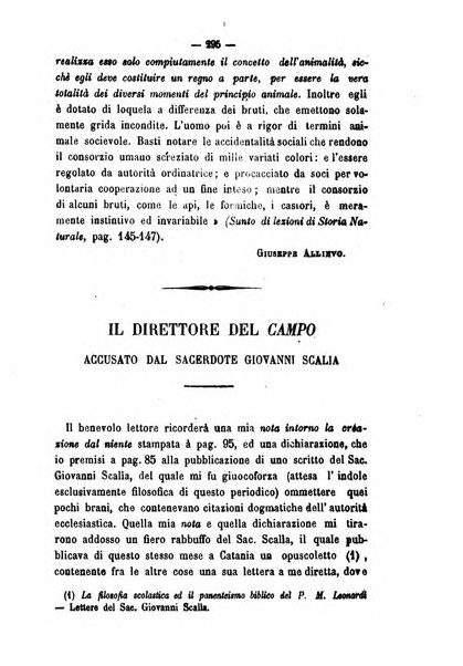 Il campo dei filosofi italiani periodico da esercitare i maestri liberamente e quel meglio che si potrà raccostarli fra loro