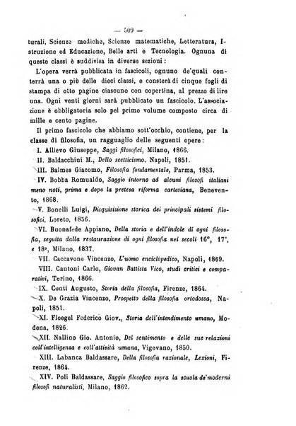 Il campo dei filosofi italiani periodico da esercitare i maestri liberamente e quel meglio che si potrà raccostarli fra loro