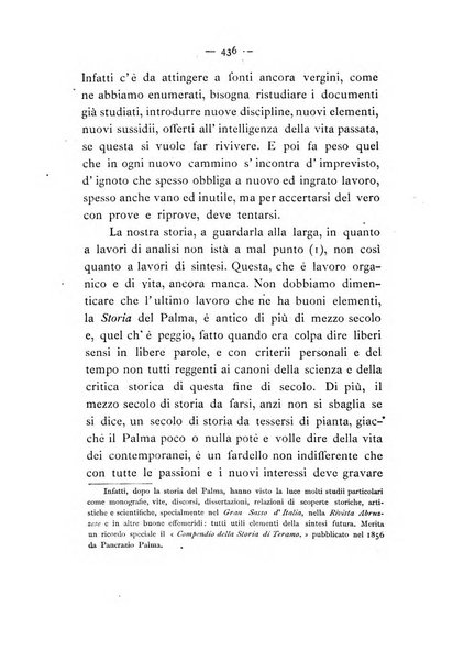 La rivista abruzzese di scienze, lettere ed arti