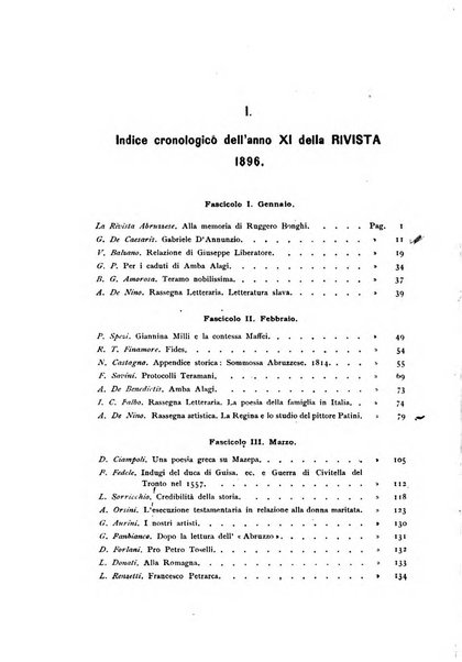 La rivista abruzzese di scienze, lettere ed arti