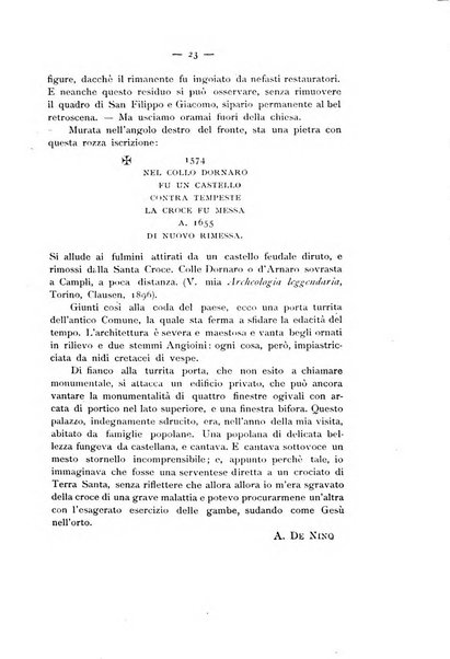 La rivista abruzzese di scienze, lettere ed arti