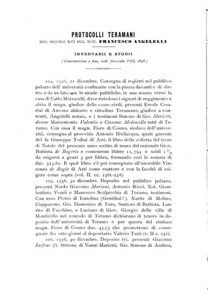 La rivista abruzzese di scienze, lettere ed arti