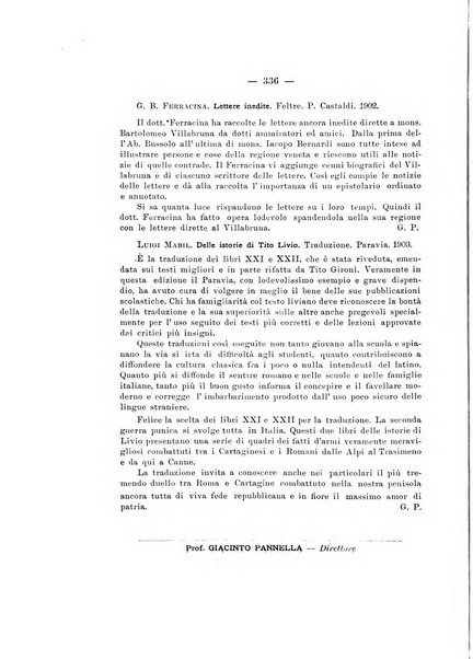 La rivista abruzzese di scienze, lettere ed arti