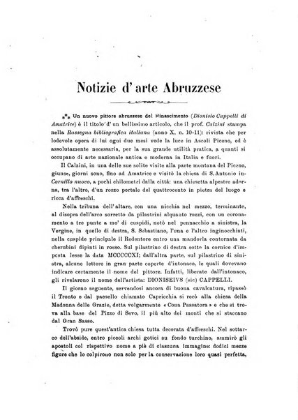 La rivista abruzzese di scienze, lettere ed arti