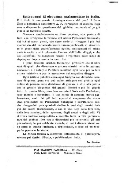 La rivista abruzzese di scienze, lettere ed arti