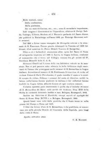 La rivista abruzzese di scienze, lettere ed arti