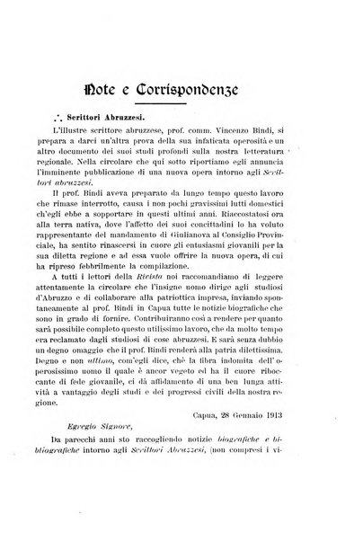 La rivista abruzzese di scienze, lettere ed arti