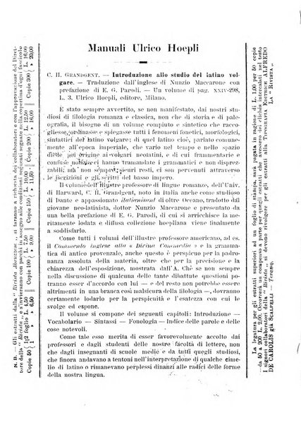 La rivista abruzzese di scienze, lettere ed arti