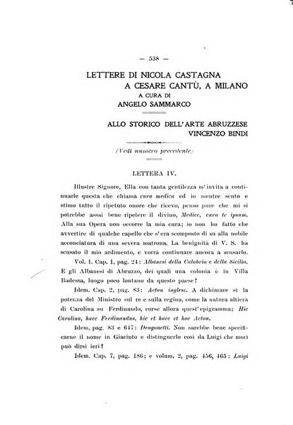 La rivista abruzzese di scienze, lettere ed arti